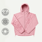 Water Reactive Cheetah Rain Jacket - Pink
